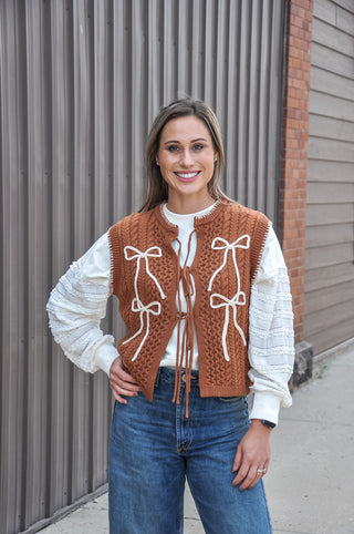 Chunky Knit Sweater Vest