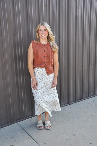 Ditsy Floral Maxi Skirt