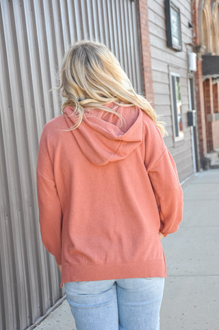Cloudy Knit LS Hoodie