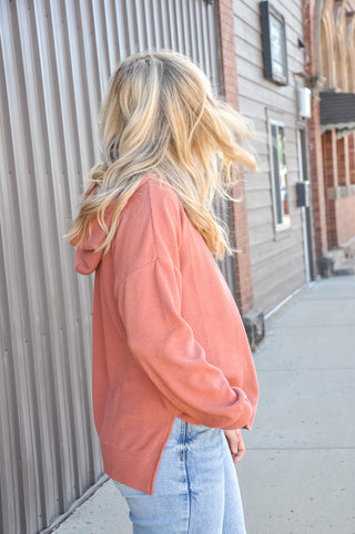 Cloudy Knit LS Hoodie