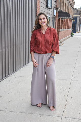 Coco Solid Wide Leg Pants