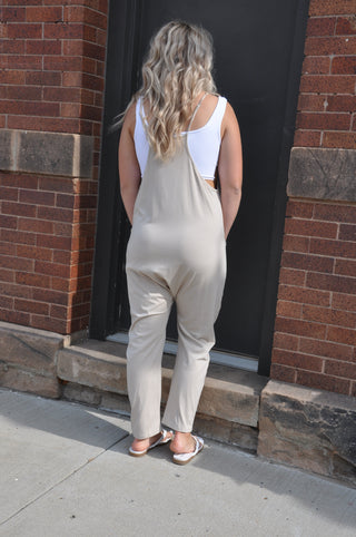 Comfy Cargo Oversized Jumpsuit