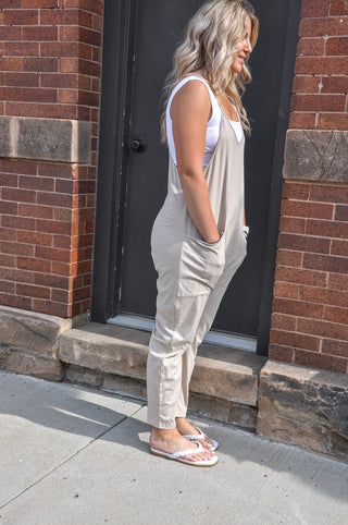 Comfy Cargo Oversized Jumpsuit