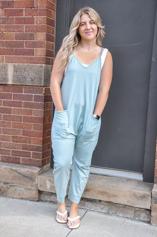 Comfy Cargo Oversized Jumpsuit