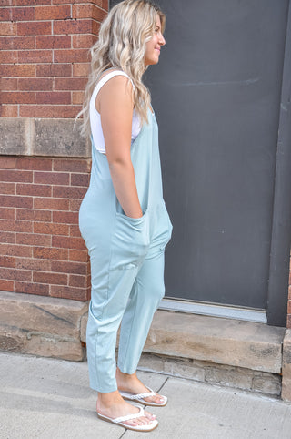 Comfy Cargo Oversized Jumpsuit