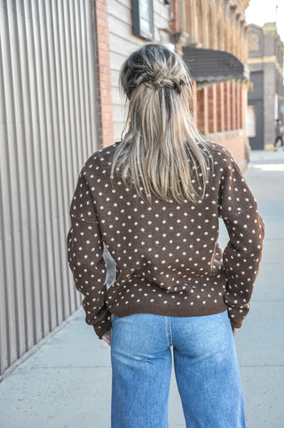 Confetti Charm LS Cardigan