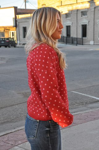 Confetti Charm LS Cardigan