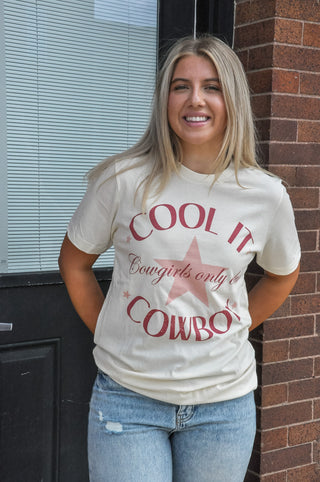 Cool It Cowboy Graphic Tee