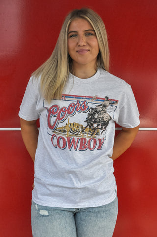 Coors Cowboy Oversized Graphic Tee