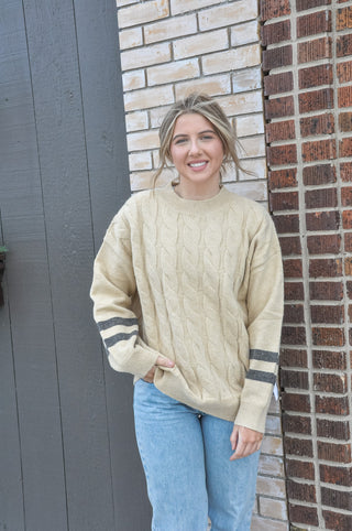 Cozy Cable-Knit Sweater. | JQ Clothing Co.