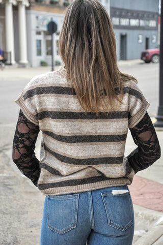 Cozy Cadence Marled Sweater