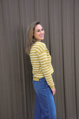 Cozy Everyday Striped Sweater