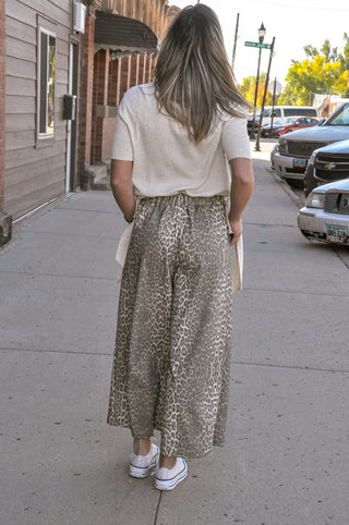 Wild Muse Bow Palazzo Pants