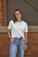H Grey - Multi Stripe