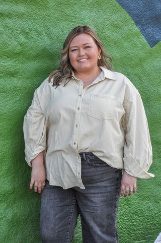 Curvy Baby Corduroy Shirt