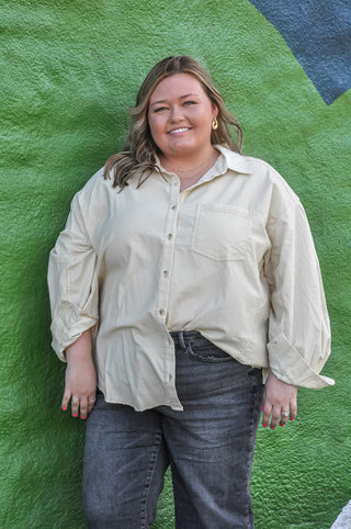 Curvy Baby Corduroy Shirt