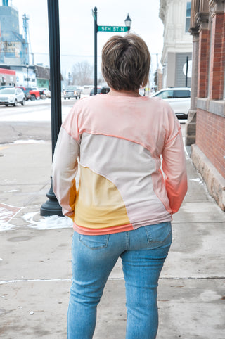 Cutting Edge Color Block Top