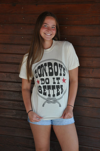 Cowboys Do It Better Graphic Tee