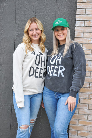 The "Oh Deer" Crewneck