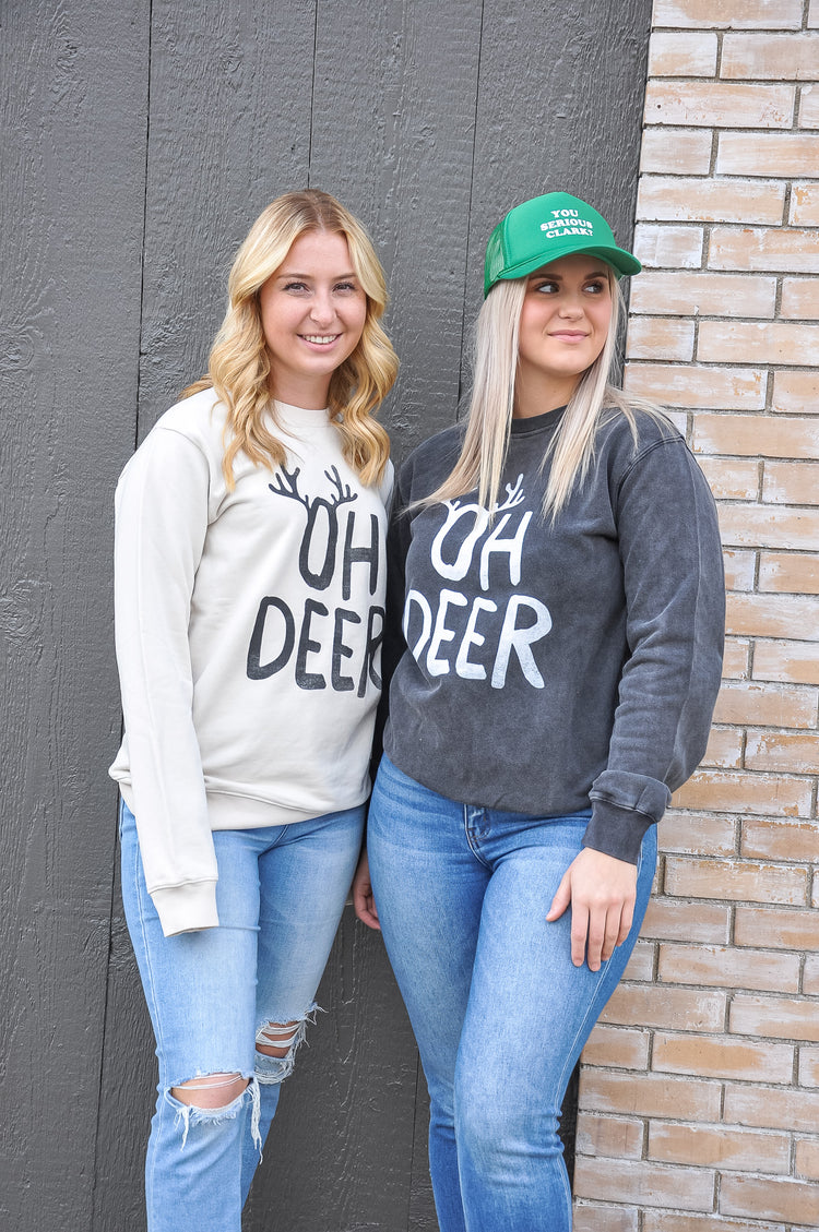 The "Oh Deer" Crewneck