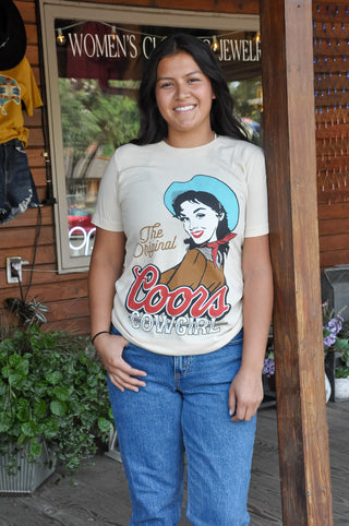 COORS cowgirl Graphics Unisex T-shirt