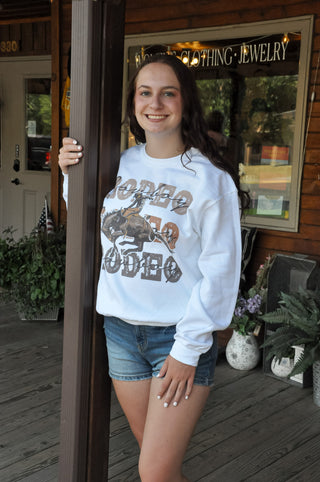 Rodeo Cowboy Graphic Sweatshirt