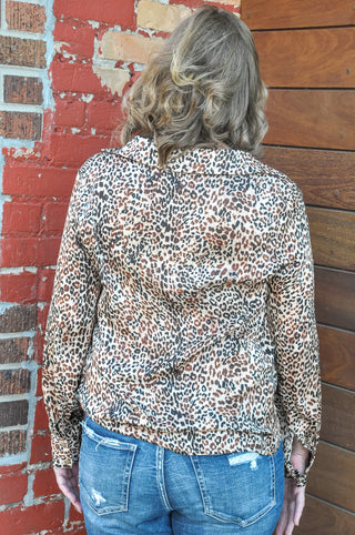 Striking Animal Print LS Top