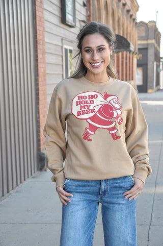 Ho Ho Hold My Beer Sweatshirt