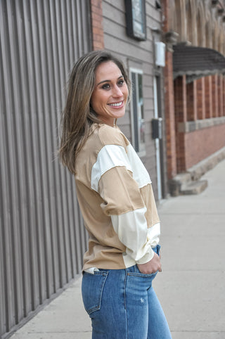 Daybreak Colorblock LS Top
