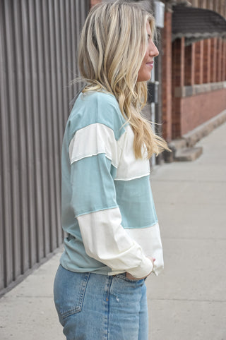 Daybreak Colorblock LS Top