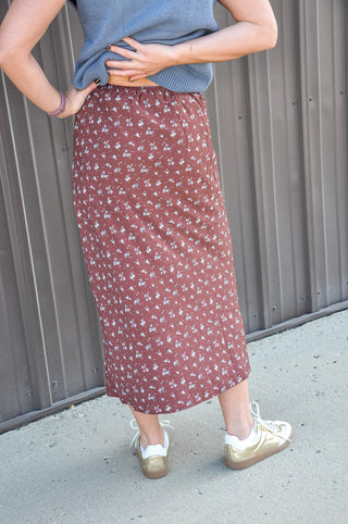 Ditsy Floral Maxi Skirt