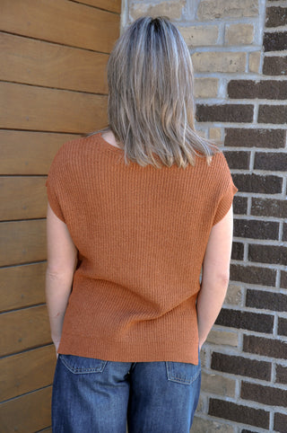 Dolman Sleeve V-neck Sweater