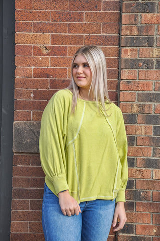 Dolman Sleeves Solid Tunic Top