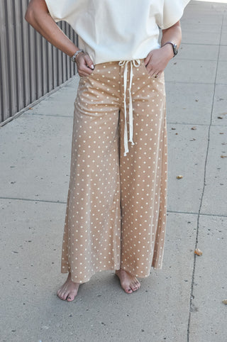 Dotty Days Corduroy Wide Legs