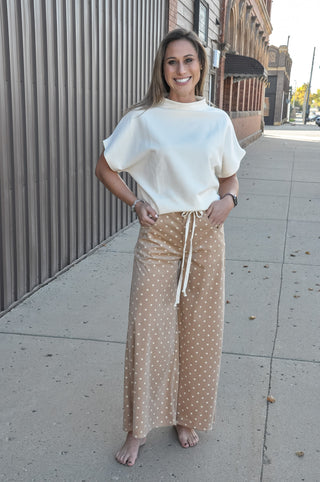 Dotty Days Corduroy Wide Legs