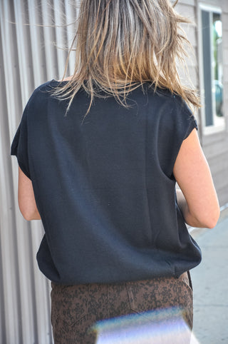Drop Shoulder Button Down Sweater Cardigan