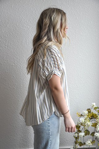 Drop Shoulder Sleeve Top