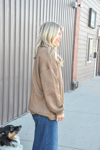 Essential Staple Mockneck Top