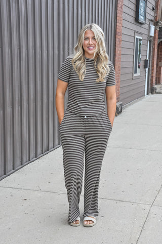 Everyday Ease Striped Lounge Set