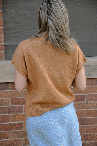 Extended SS Solid Sweater Vest