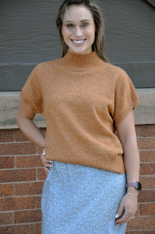 Extended SS Solid Sweater Vest