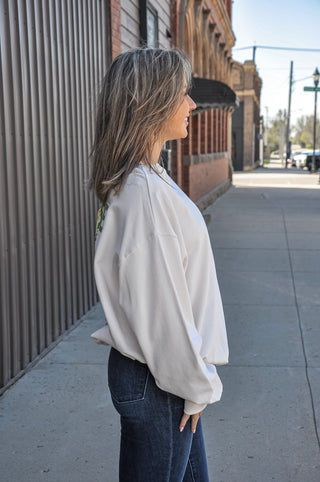 Faith Over Fear Western Sweatshirt, view 2