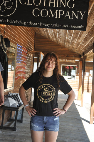 Farm Fresh Pumpkins Circle Tee