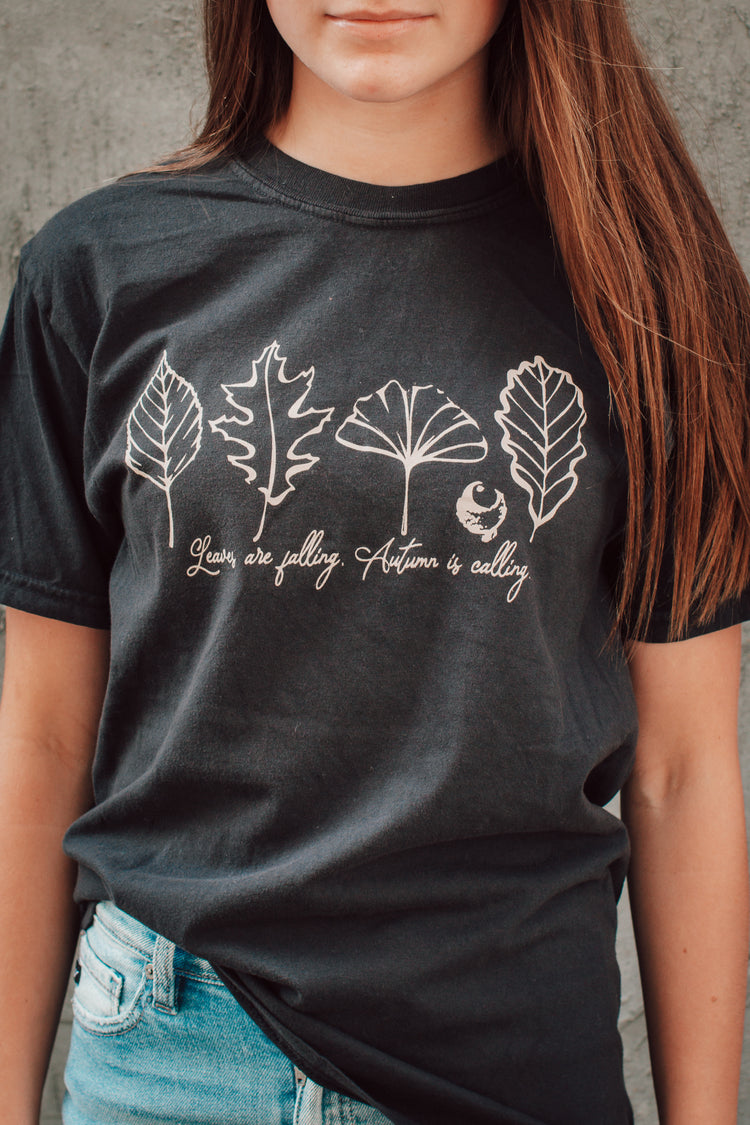 Leaves and Autumn Graphic Tee