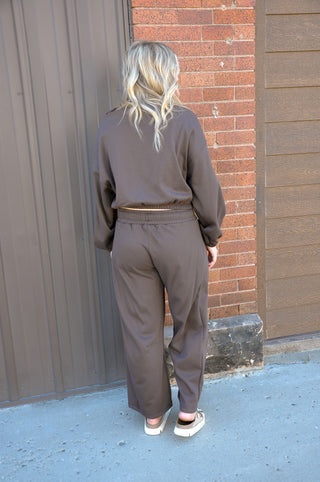 French Terry Barrel Pant Set