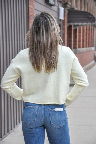 Golden Hour Mock Neck Cardigan