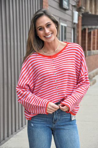 Harbor Breeze Stripe Cardi