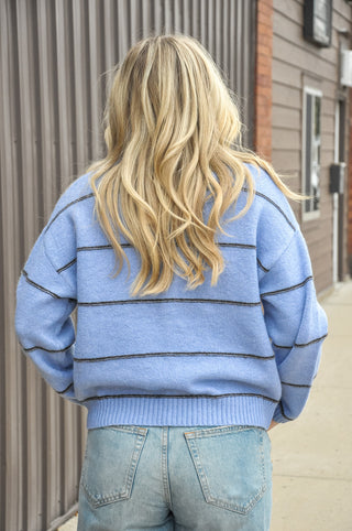 Harbor Days Stripe Cardigan