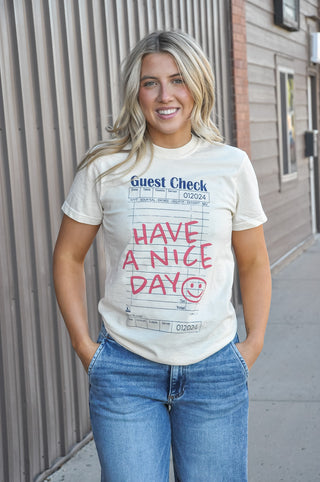 Have A Nice Day Graphic Tee