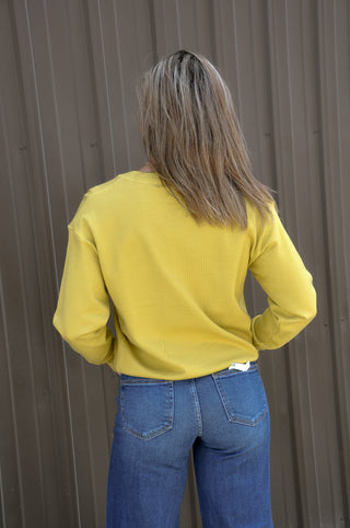 Heavy Solid Pullover Sweater